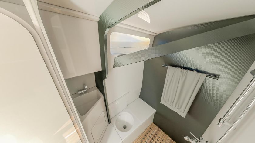 Seafoiler toilet interior