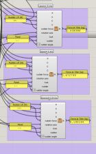 forces on the tiller with rudder full down